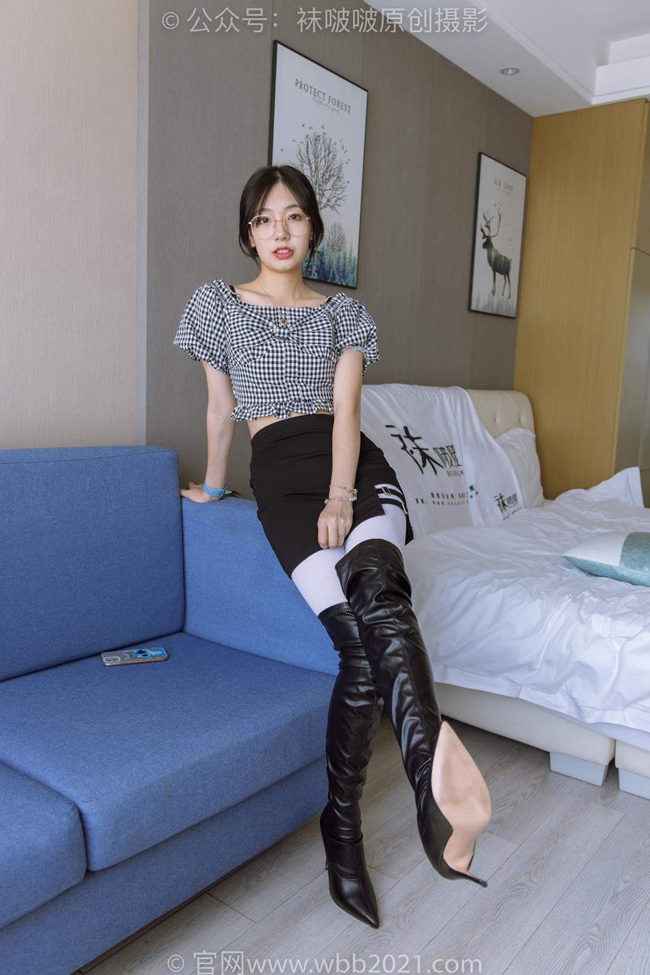 图片[32]-[BoBoSocks袜啵啵]NO.272 小甜豆-长靴、高跟鞋、厚白丝[140P] – 速更版-美库