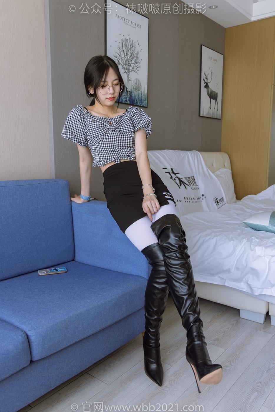 图片[35]-[BoBoSocks袜啵啵]NO.272 小甜豆-长靴、高跟鞋、厚白丝[140P] – 速更版-美库