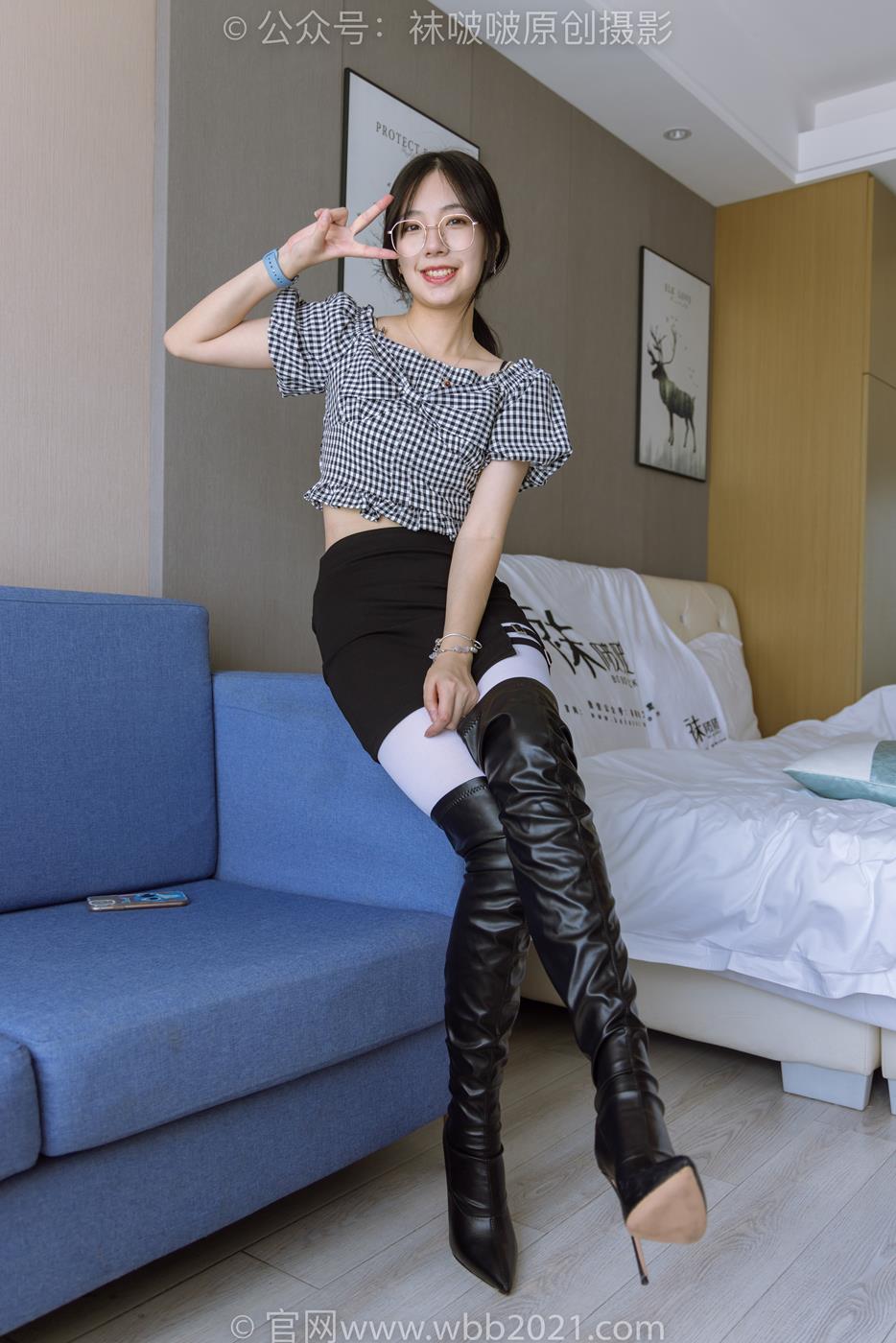 图片[38]-[BoBoSocks袜啵啵]NO.272 小甜豆-长靴、高跟鞋、厚白丝[140P] – 速更版-美库