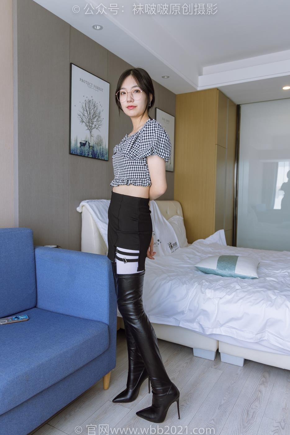 图片[46]-[BoBoSocks袜啵啵]NO.272 小甜豆-长靴、高跟鞋、厚白丝[140P] – 速更版-美库