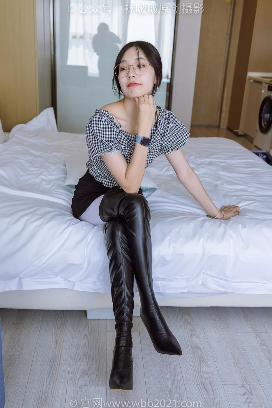 图片[49]-[BoBoSocks袜啵啵]NO.272 小甜豆-长靴、高跟鞋、厚白丝[140P] – 速更版-美库