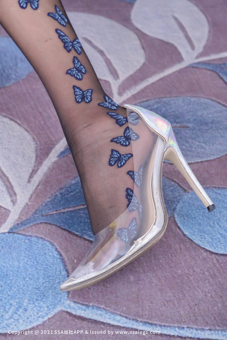 图片[46]-[SSA丝社]超清写真 NO.772 腿模素素的波兰蝴蝶图案丝袜（上）[112P] – 速更版-美库