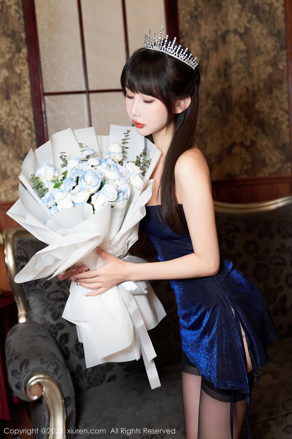 图片[13]-[Xiuren秀人网]2023.08.23 NO.7274 波巧酱 鲜花与美女[47+1P] – 速更版-美库