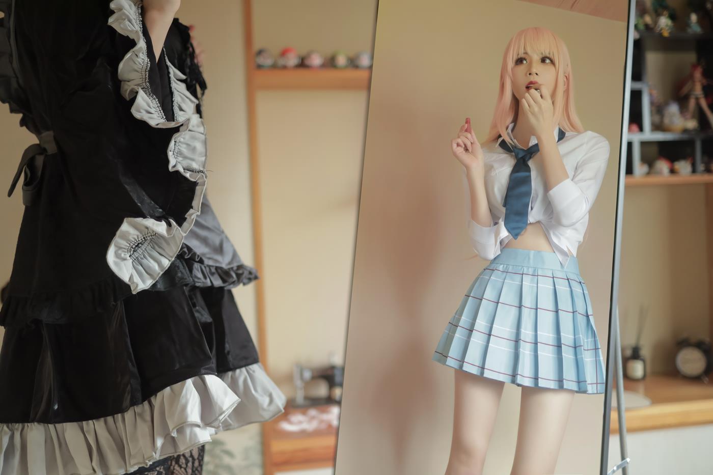 图片[15]-爱老师_PhD – 喜多川海梦 校服 泳装[16P] – 速更版-美库