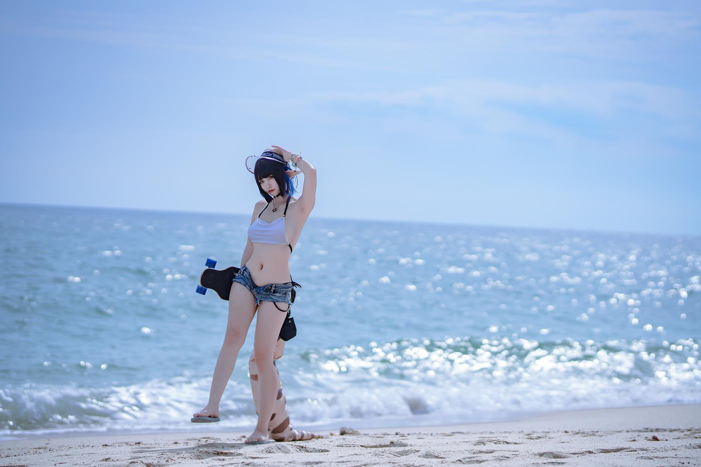 图片[21]-二佐Nisa – 方舟 森蚺泳装[22P] – 速更版-美库