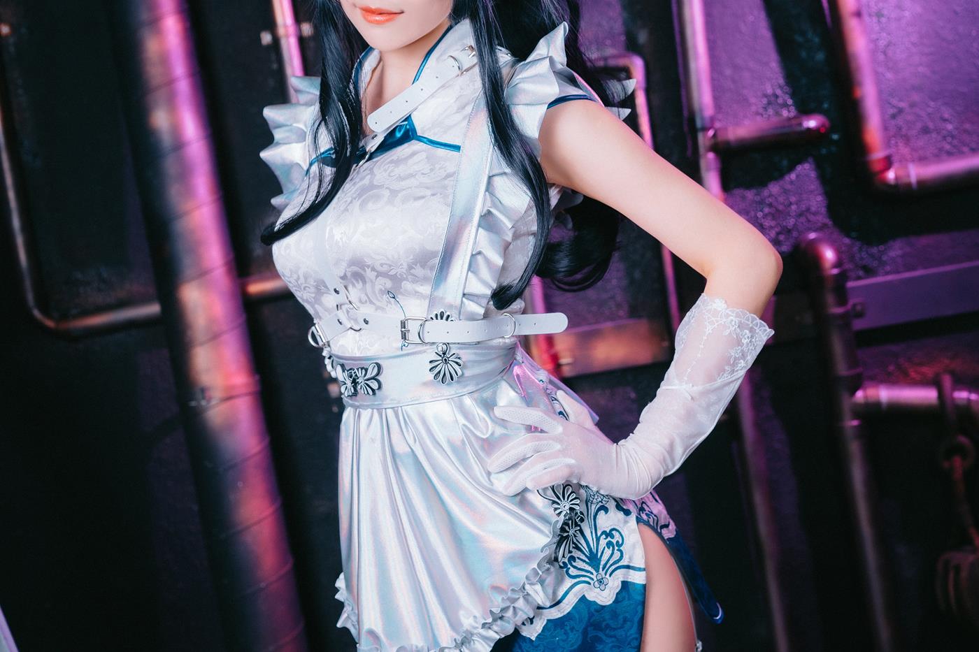 图片[28]-Ely_eee(ElyEE子)  – 賽博女僕 青輝石[28P] – 速更版-美库