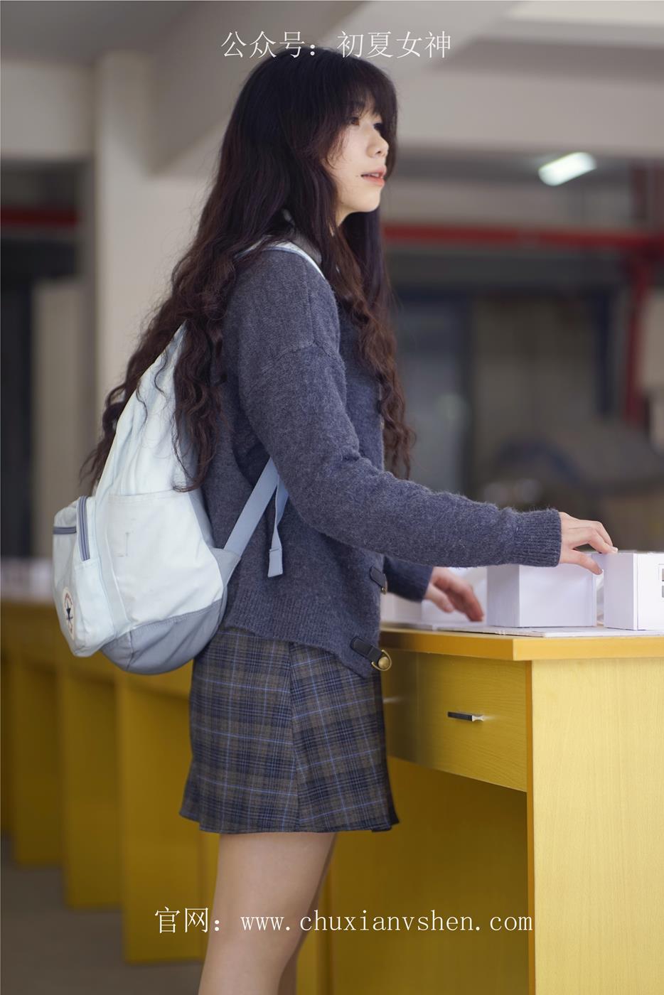图片[13]-初夏女神 NO.034 欢欢 新晋学妹-校园游览[158P] – 速更版-美库