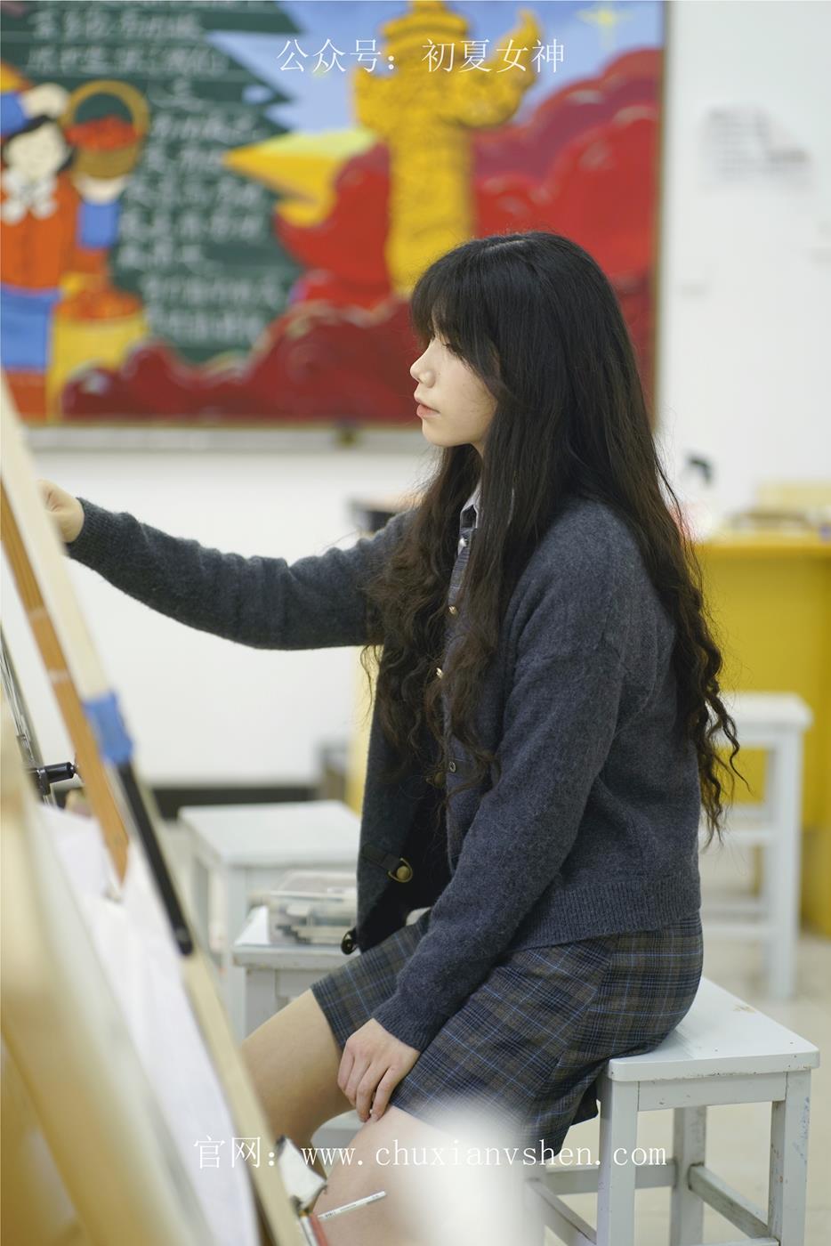 图片[48]-初夏女神 NO.034 欢欢 新晋学妹-校园游览[158P] – 速更版-美库