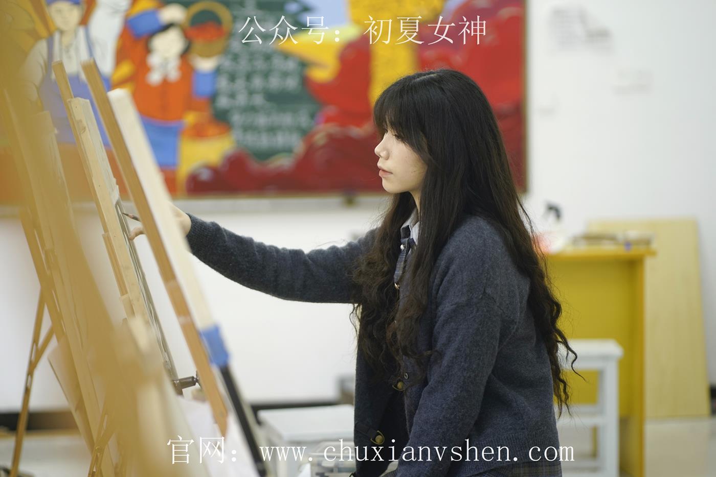 图片[49]-初夏女神 NO.034 欢欢 新晋学妹-校园游览[158P] – 速更版-美库