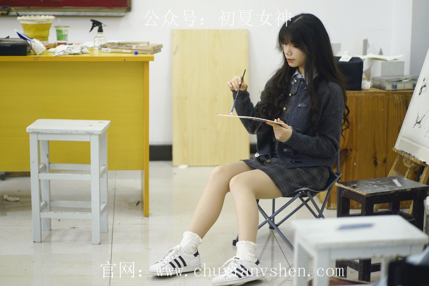 图片[59]-初夏女神 NO.034 欢欢 新晋学妹-校园游览[158P] – 速更版-美库