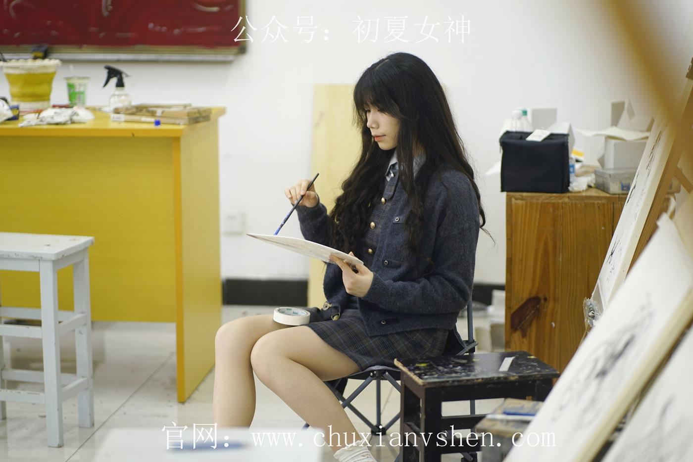 图片[65]-初夏女神 NO.034 欢欢 新晋学妹-校园游览[158P] – 速更版-美库