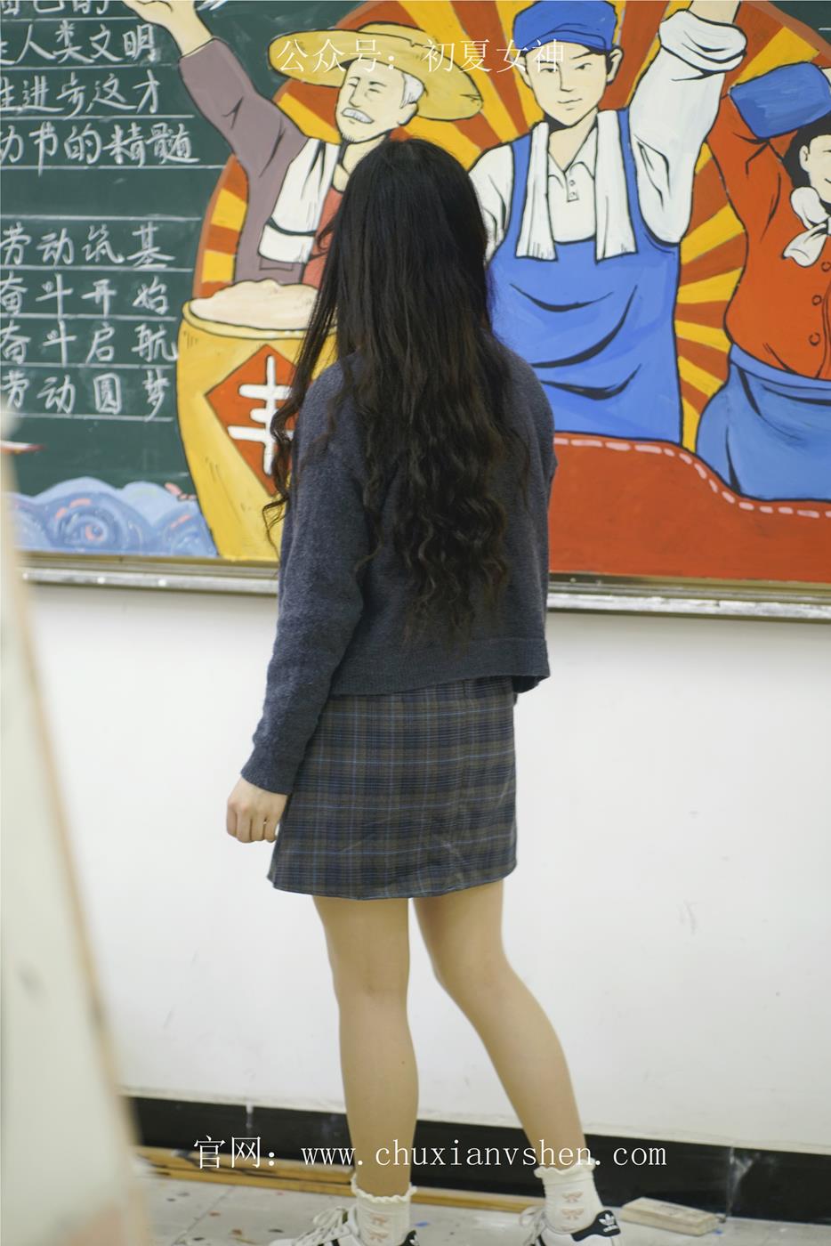 图片[67]-初夏女神 NO.034 欢欢 新晋学妹-校园游览[158P] – 速更版-美库