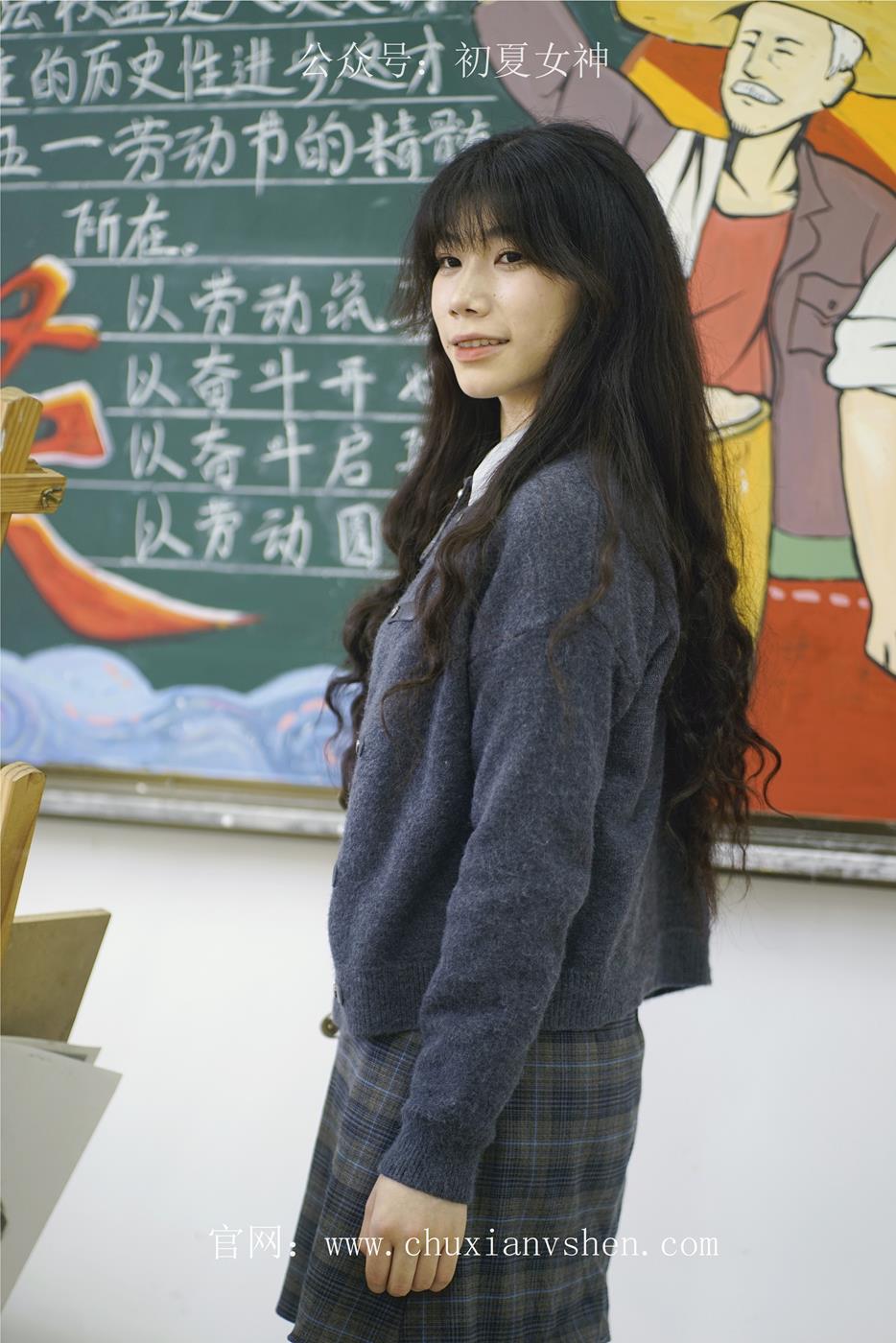 图片[69]-初夏女神 NO.034 欢欢 新晋学妹-校园游览[158P] – 速更版-美库