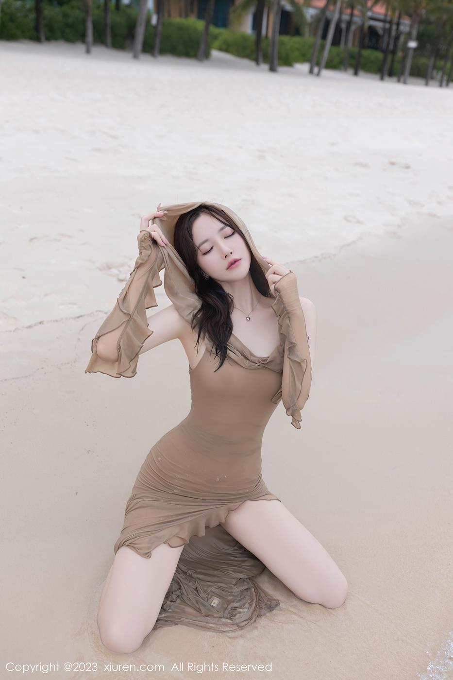 图片[11]-[Xiuren秀人网]2023.08.25 NO.7288 鱼子酱Fish 沙滩与美女 [46+1P] – 速更版-美库