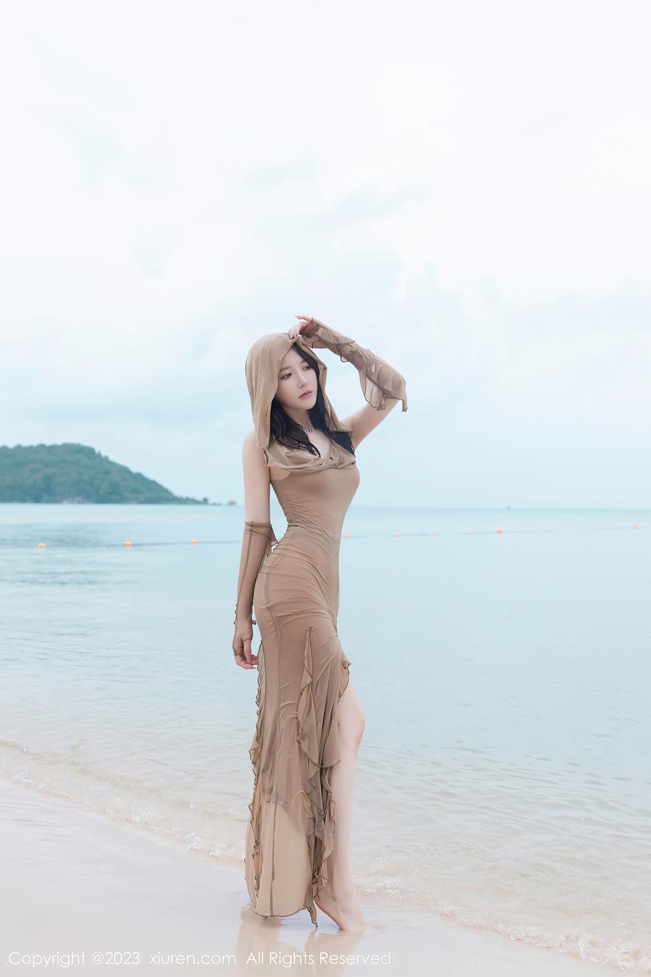 图片[16]-[Xiuren秀人网]2023.08.25 NO.7288 鱼子酱Fish 沙滩与美女 [46+1P] – 速更版-美库