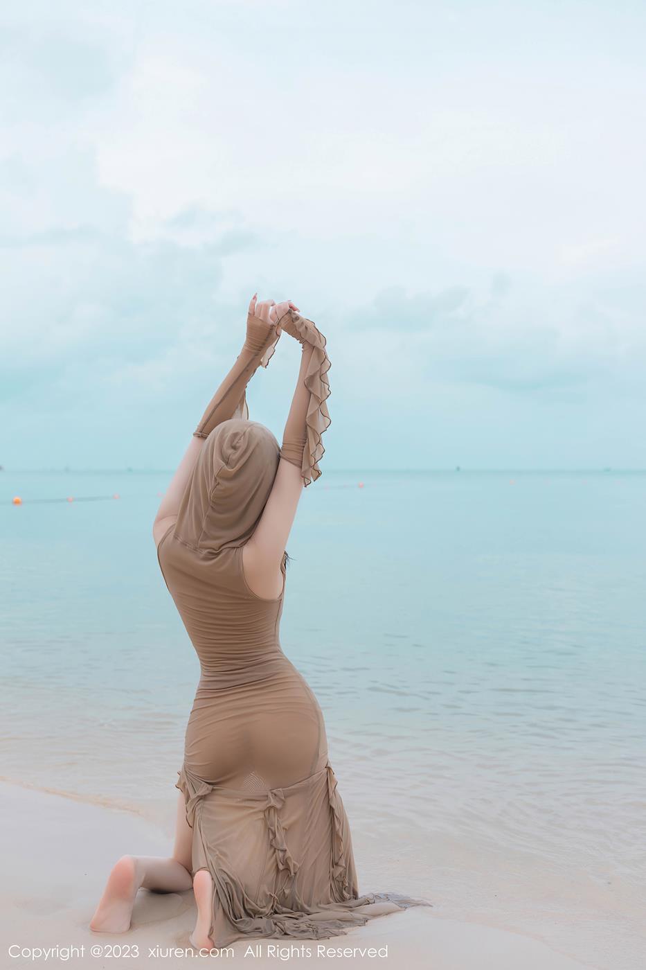 图片[18]-[Xiuren秀人网]2023.08.25 NO.7288 鱼子酱Fish 沙滩与美女 [46+1P] – 速更版-美库