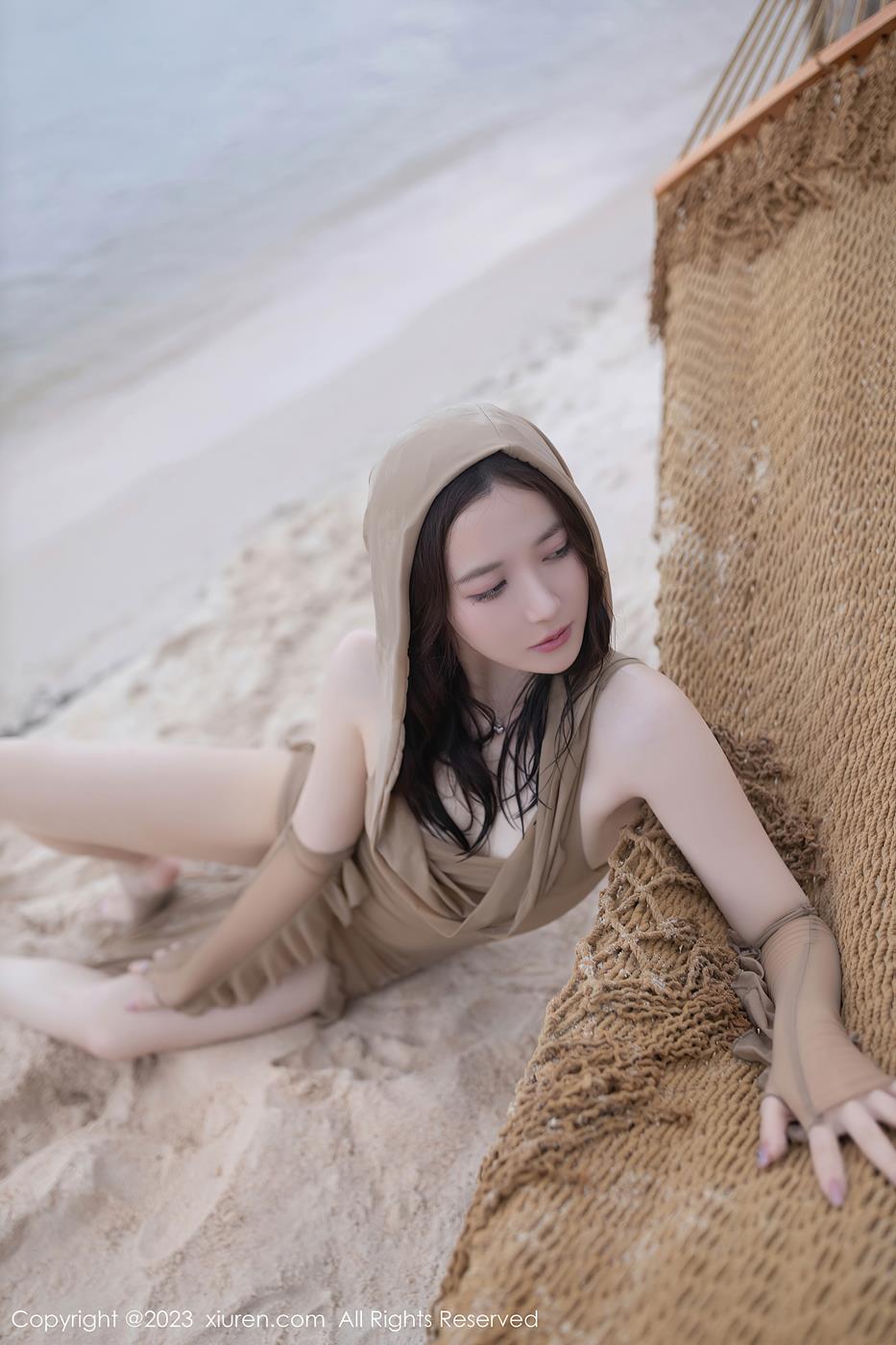 图片[34]-[Xiuren秀人网]2023.08.25 NO.7288 鱼子酱Fish 沙滩与美女 [46+1P] – 速更版-美库