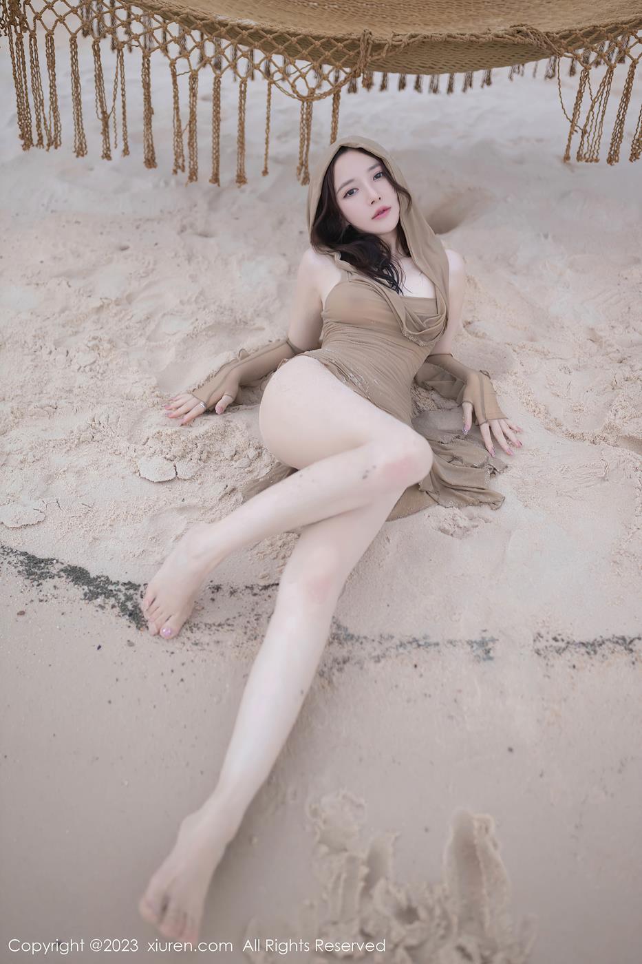 图片[39]-[Xiuren秀人网]2023.08.25 NO.7288 鱼子酱Fish 沙滩与美女 [46+1P] – 速更版-美库