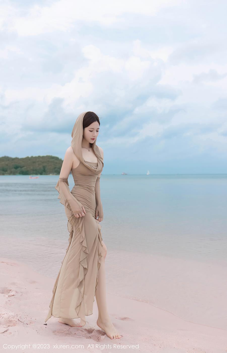 图片[44]-[Xiuren秀人网]2023.08.25 NO.7288 鱼子酱Fish 沙滩与美女 [46+1P] – 速更版-美库