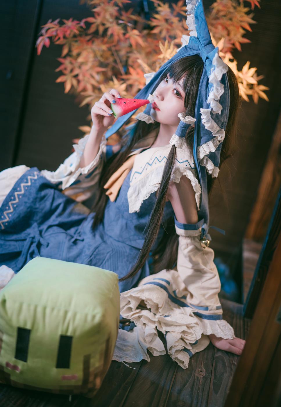 图片[16]-腥味猫罐 & 渡边芥子 – 魔理沙 青灵梦[15P] – 速更版-美库