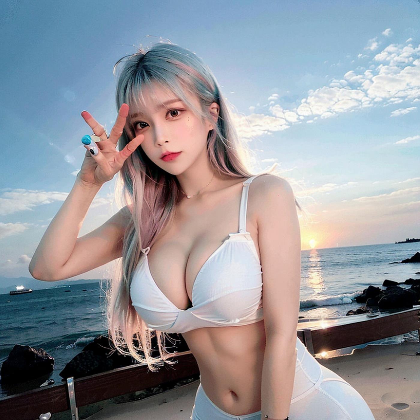 图片[14]-AI绘画 058 kaiysx 最新 AI 韩风美女[457P] – 速更版-美库