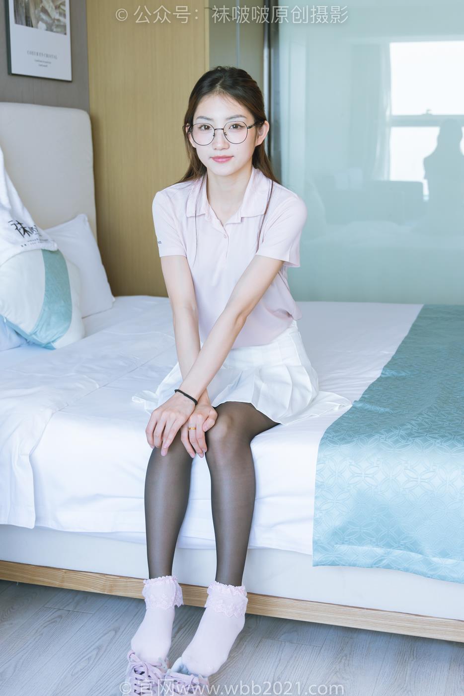 图片[37]-[BoBoSocks袜啵啵]NO.273 小沫-运动鞋、粉色棉袜、黑丝[144P] – 速更版-美库