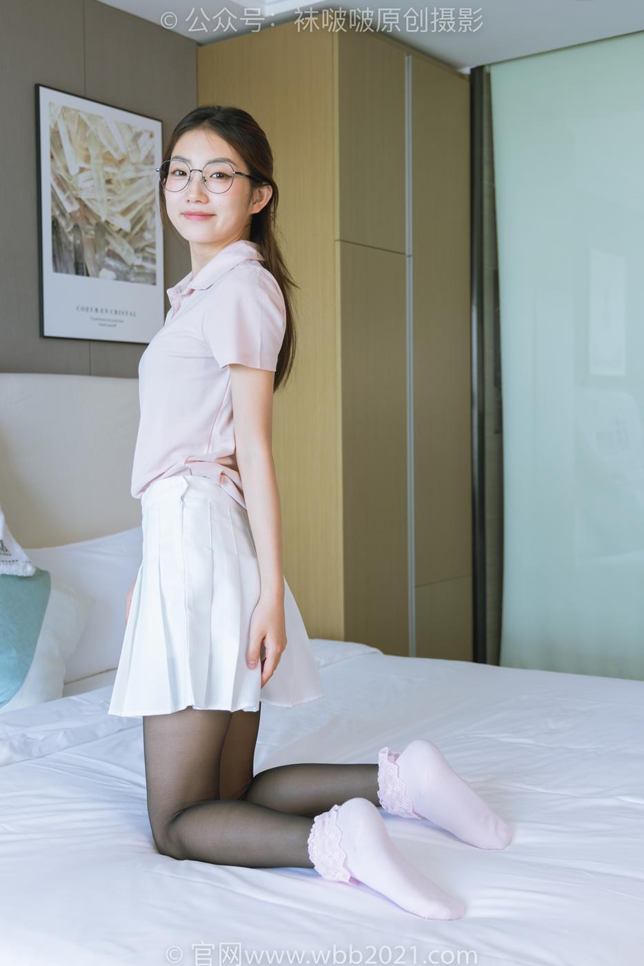 图片[73]-[BoBoSocks袜啵啵]NO.273 小沫-运动鞋、粉色棉袜、黑丝[144P] – 速更版-美库