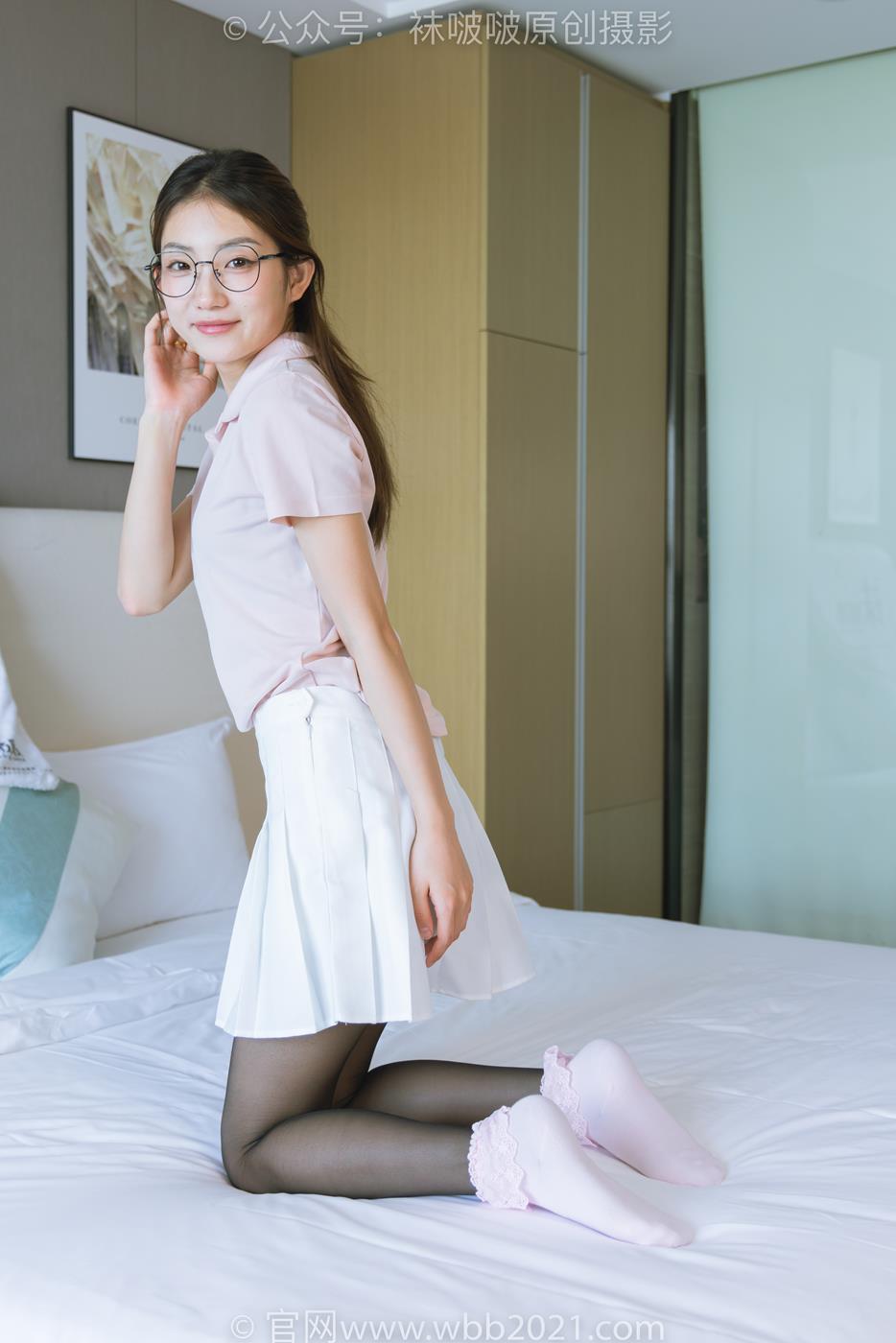 图片[75]-[BoBoSocks袜啵啵]NO.273 小沫-运动鞋、粉色棉袜、黑丝[144P] – 速更版-美库