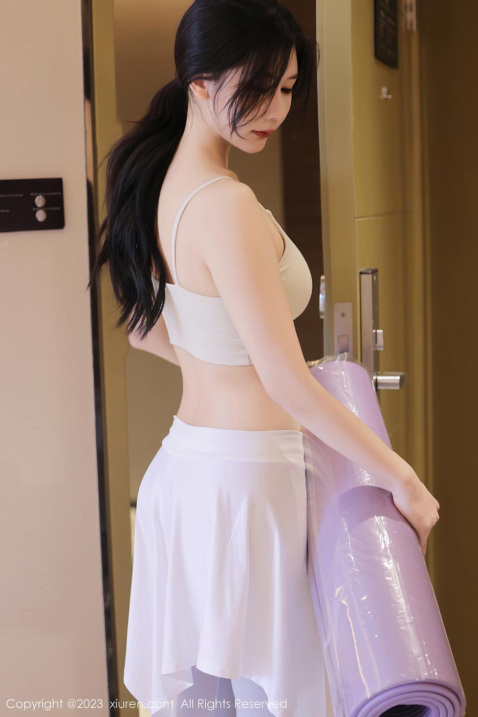 图片[12]-[Xiuren秀人网]2023.08.28 NO.7294 尹甜甜 瑜伽的一天 [17+1P] – 速更版-美库