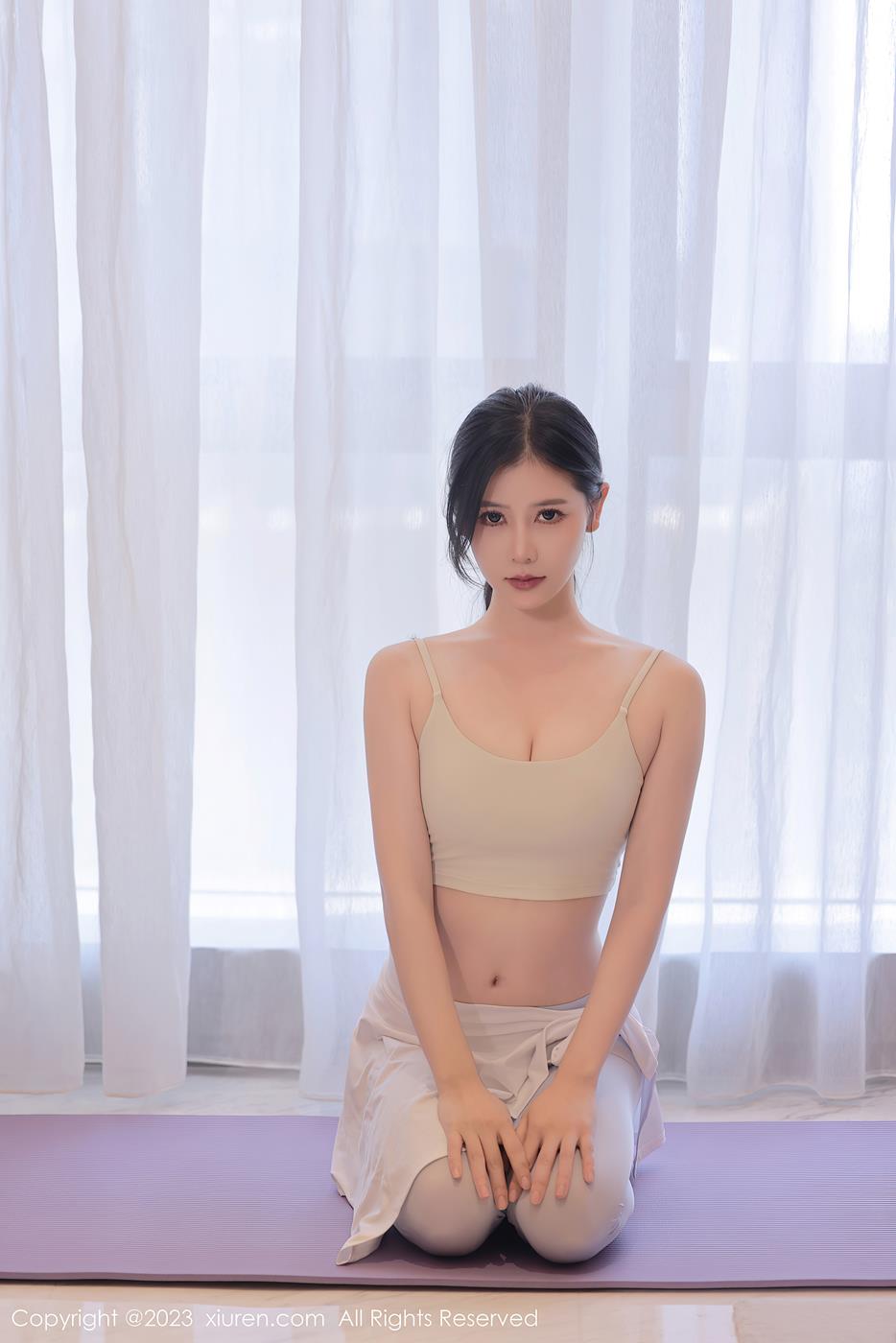 图片[14]-[Xiuren秀人网]2023.08.28 NO.7294 尹甜甜 瑜伽的一天 [17+1P] – 速更版-美库