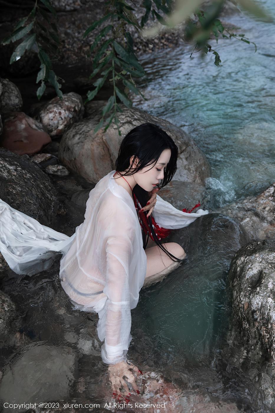 图片[26]-[Xiuren秀人网]2023.08.28 NO.7295 严利娅Yuliya 白日依山尽 [36+1P] – 速更版-美库