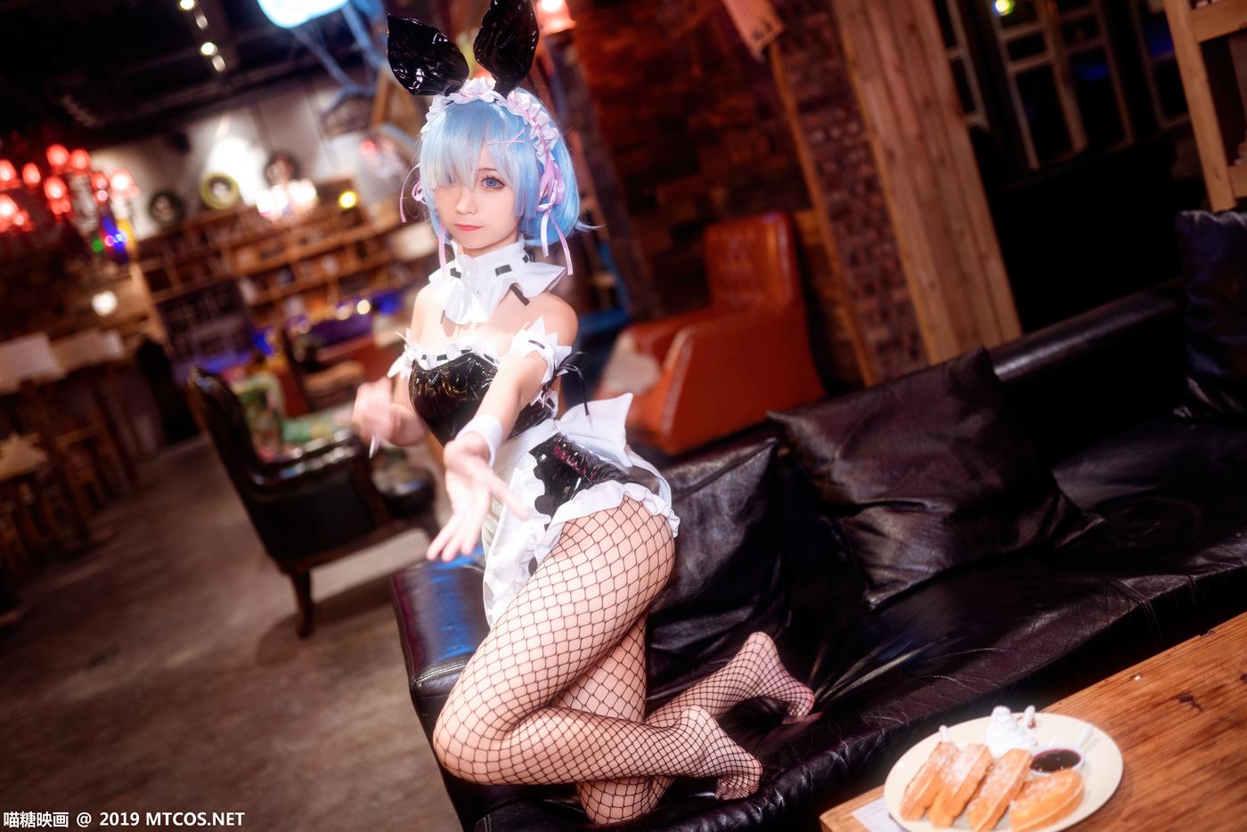 图片[14]-[喵糖映画]SPL.002 雷姆兔女郎 蠢沫沫[41P] – 速更版-美库