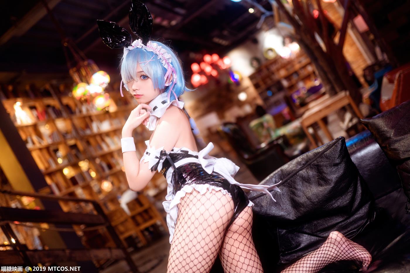 图片[16]-[喵糖映画]SPL.002 雷姆兔女郎 蠢沫沫[41P] – 速更版-美库