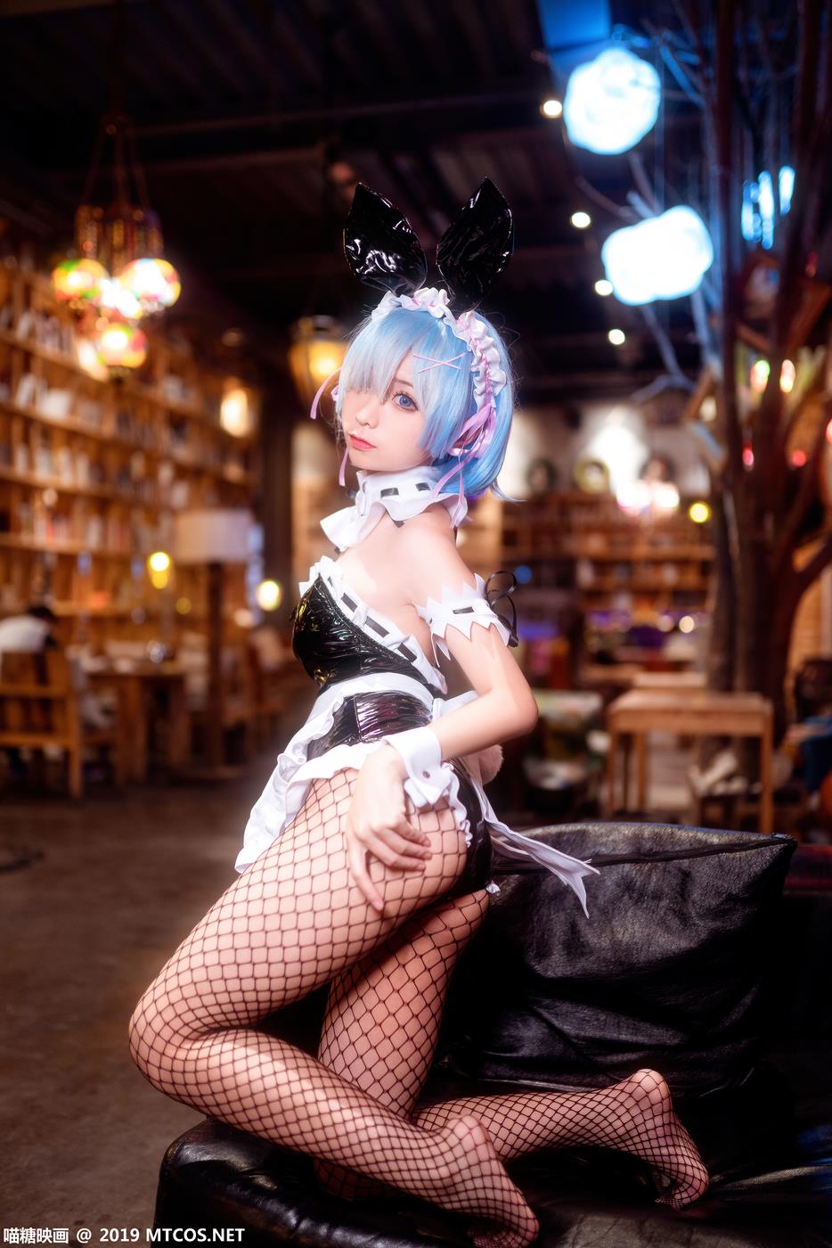 图片[17]-[喵糖映画]SPL.002 雷姆兔女郎 蠢沫沫[41P] – 速更版-美库