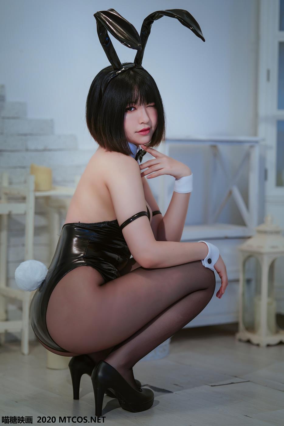 图片[33]-[喵糖映画]TML.001 半半子兔女郎[37P] – 速更版-美库