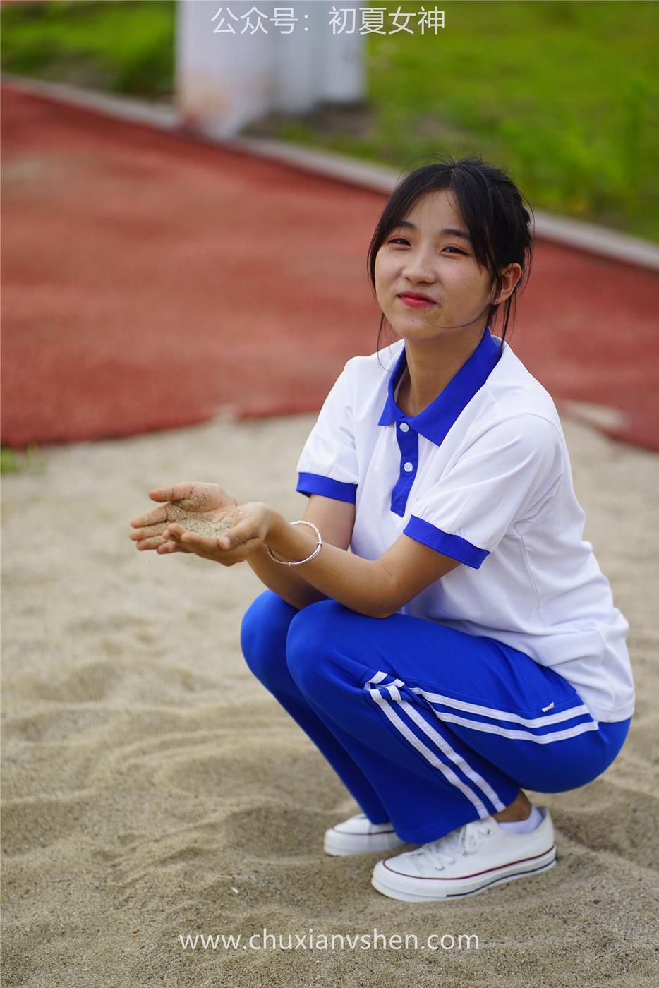 图片[11]-初夏女神 NO.037 点点 跳远运动[171P] – 速更版-美库