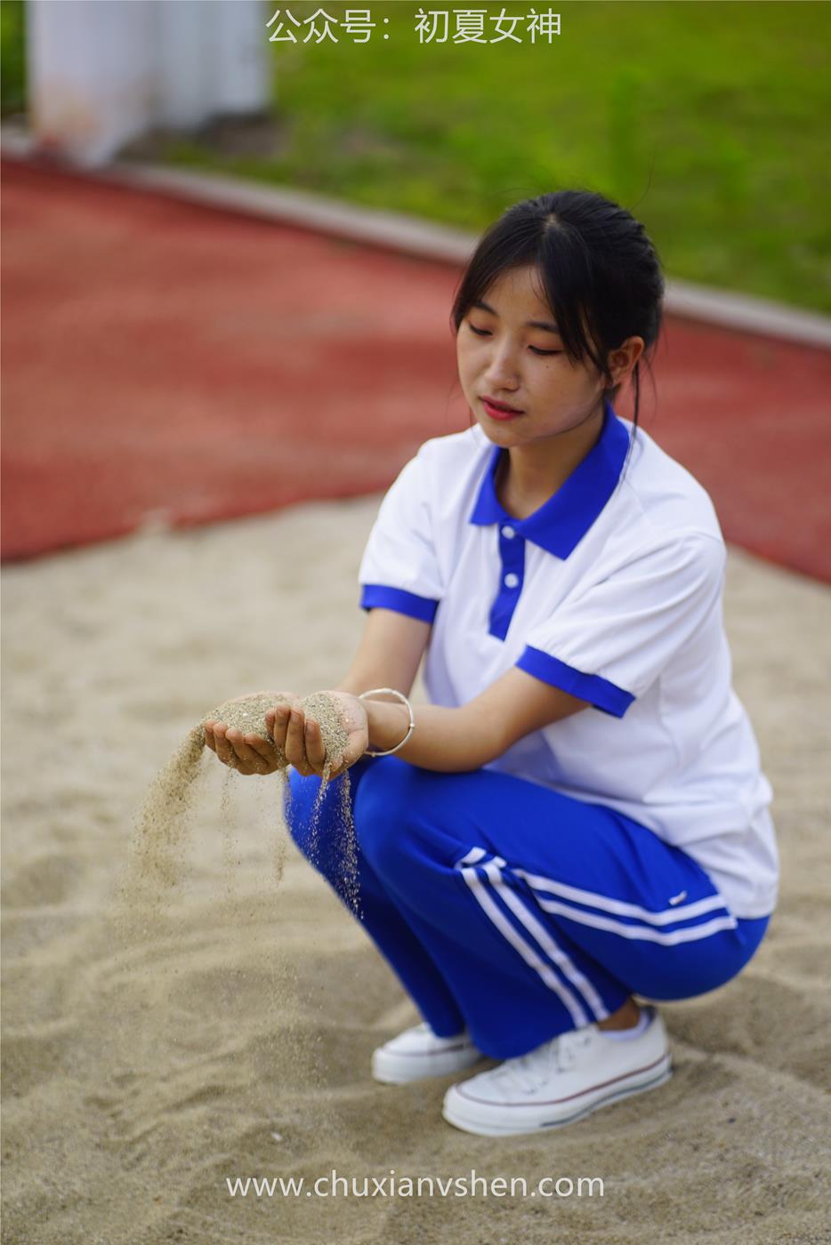 图片[12]-初夏女神 NO.037 点点 跳远运动[171P] – 速更版-美库