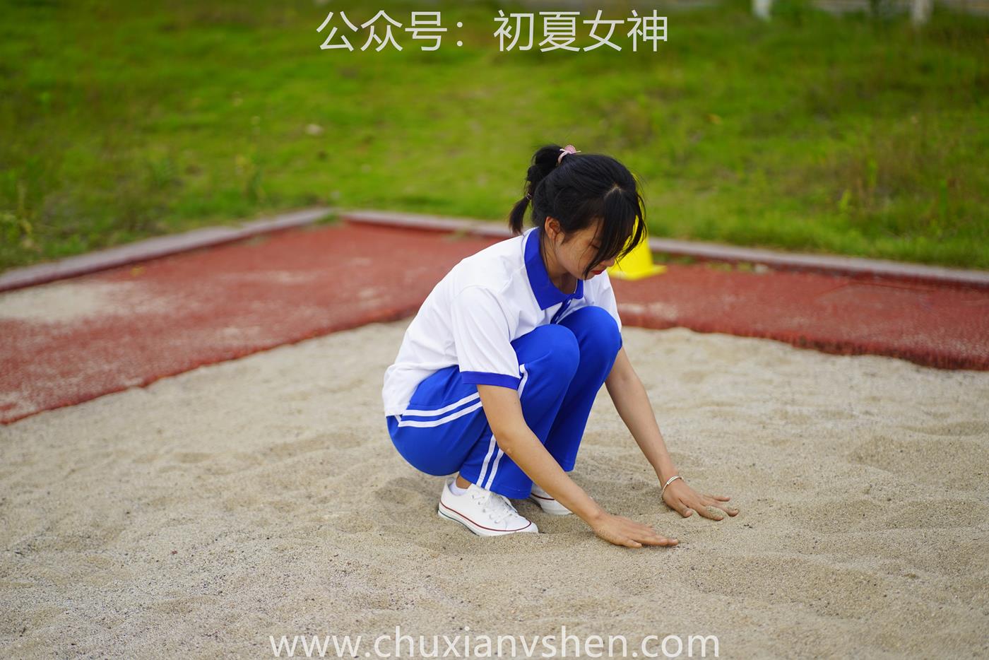 图片[15]-初夏女神 NO.037 点点 跳远运动[171P] – 速更版-美库