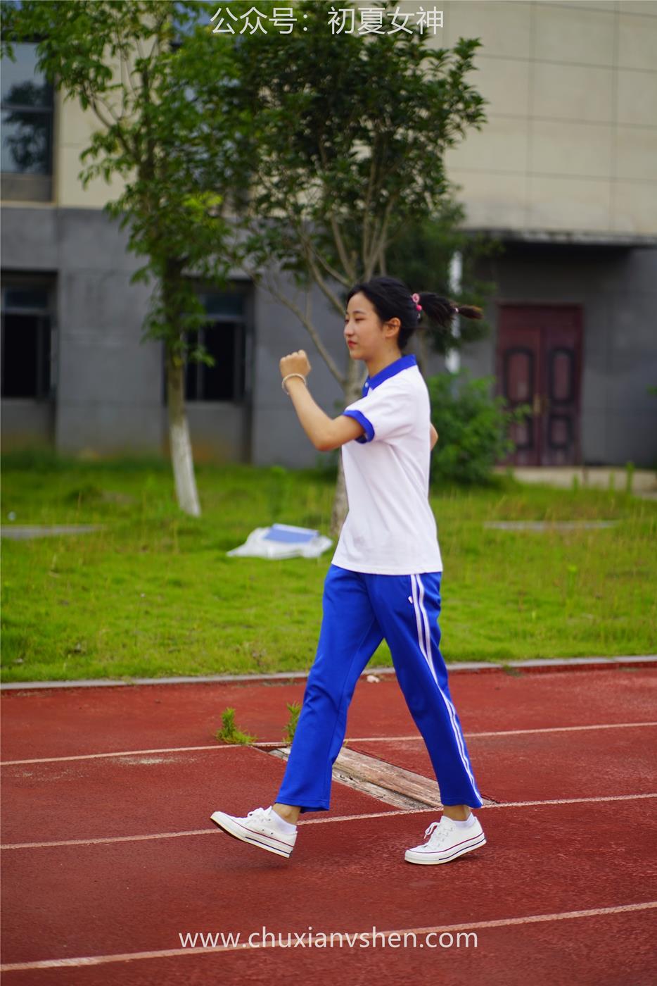 图片[16]-初夏女神 NO.037 点点 跳远运动[171P] – 速更版-美库