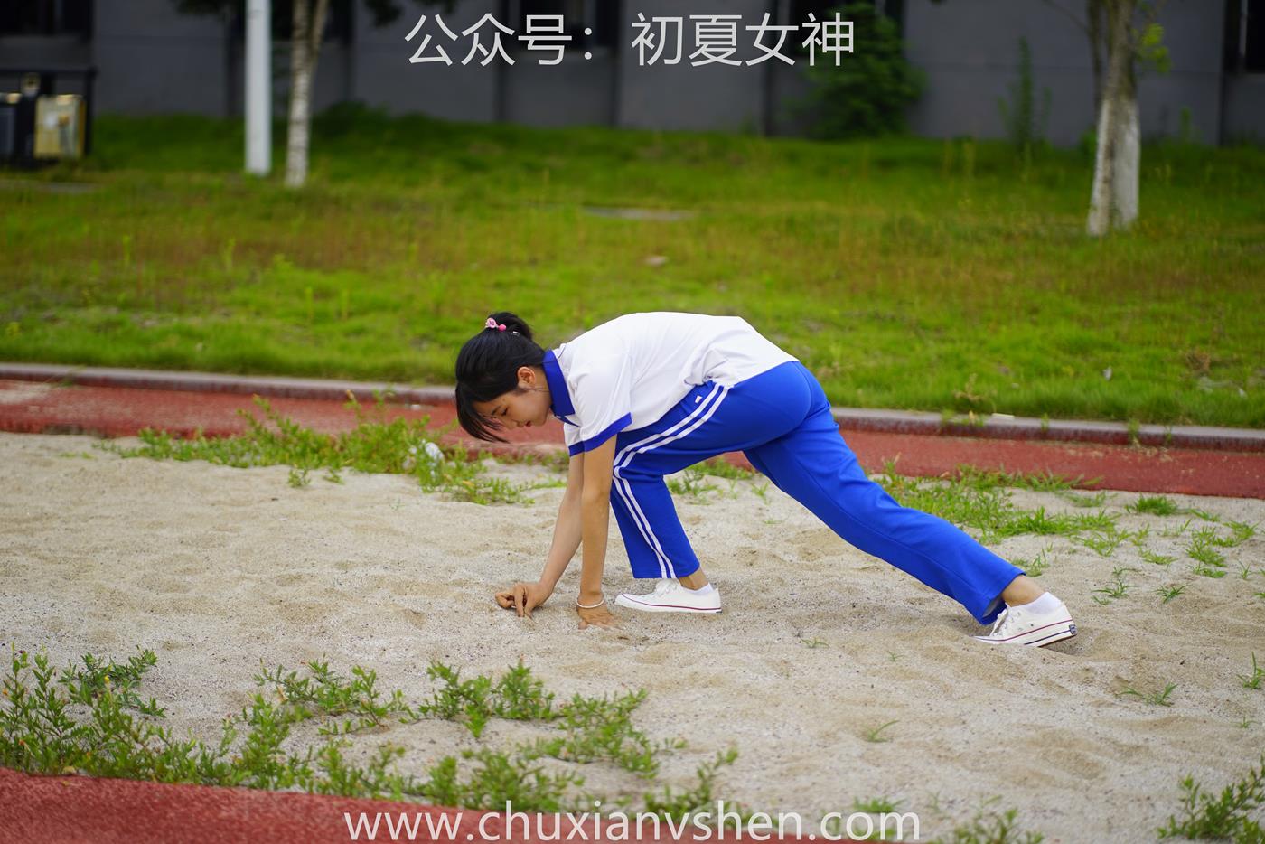 图片[18]-初夏女神 NO.037 点点 跳远运动[171P] – 速更版-美库