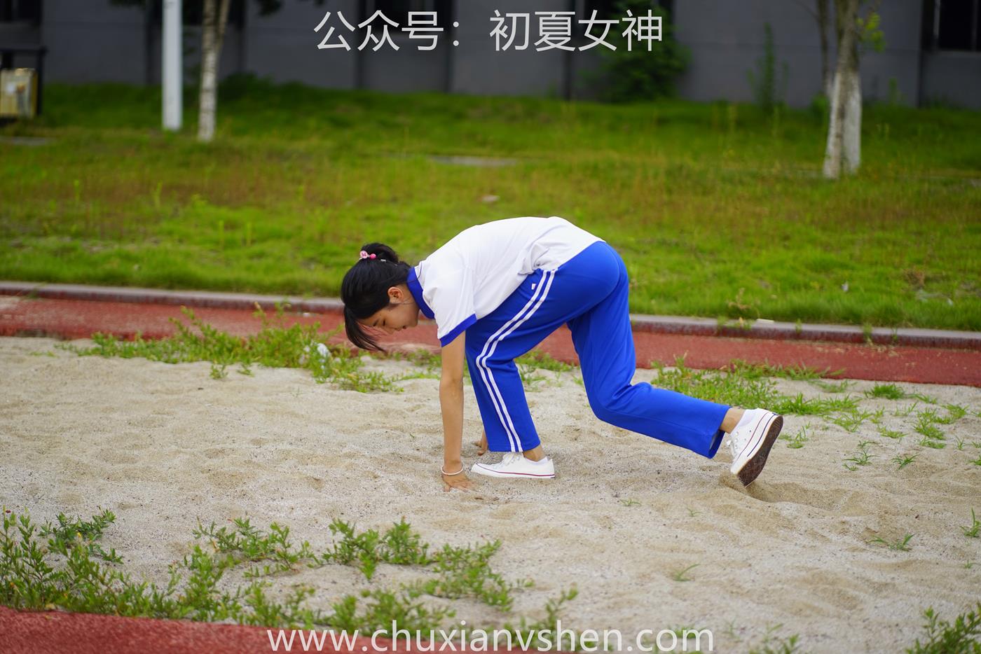 图片[19]-初夏女神 NO.037 点点 跳远运动[171P] – 速更版-美库