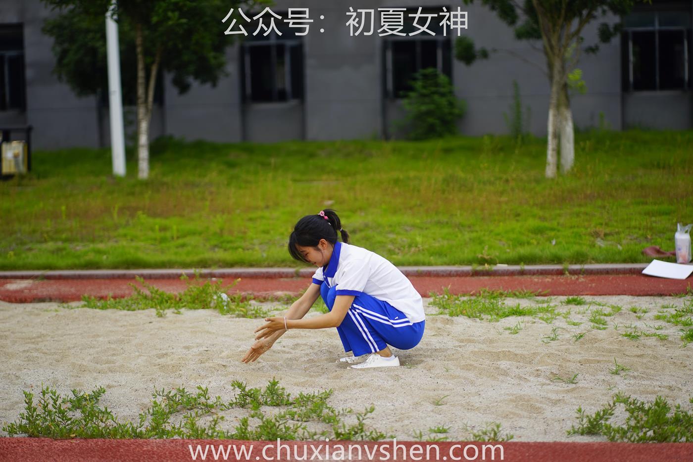 图片[22]-初夏女神 NO.037 点点 跳远运动[171P] – 速更版-美库