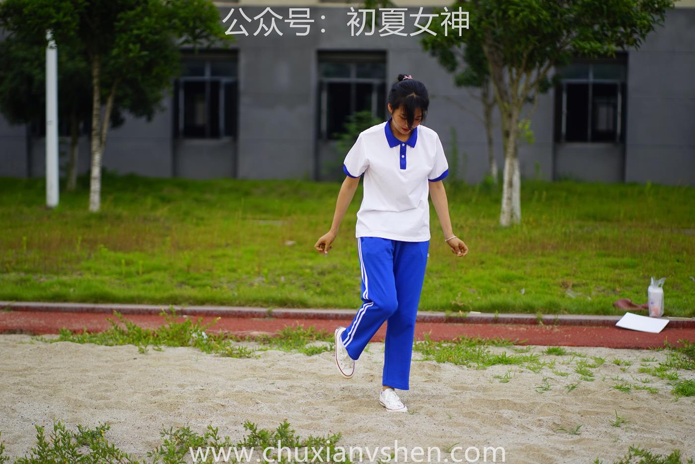 图片[23]-初夏女神 NO.037 点点 跳远运动[171P] – 速更版-美库