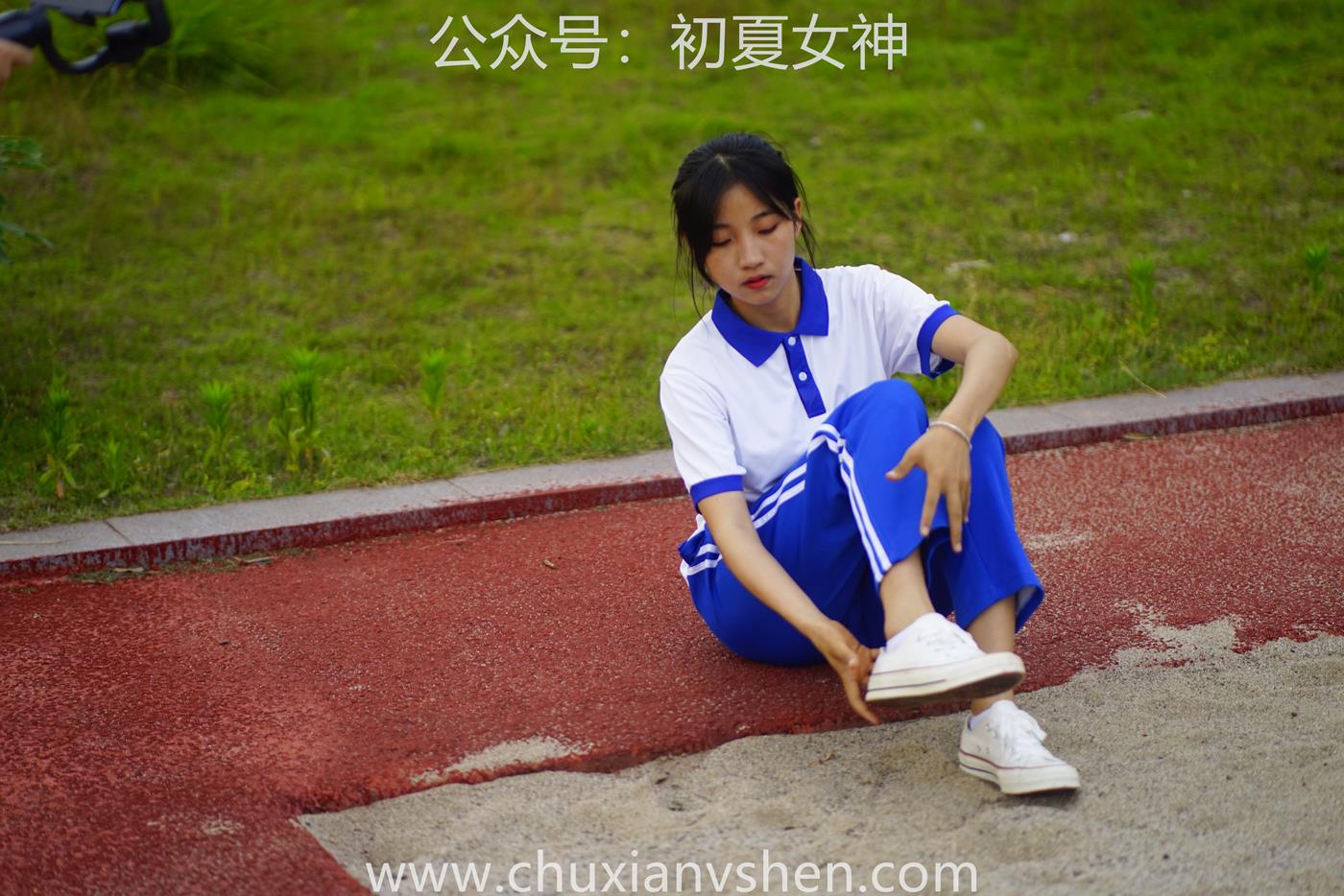 图片[25]-初夏女神 NO.037 点点 跳远运动[171P] – 速更版-美库