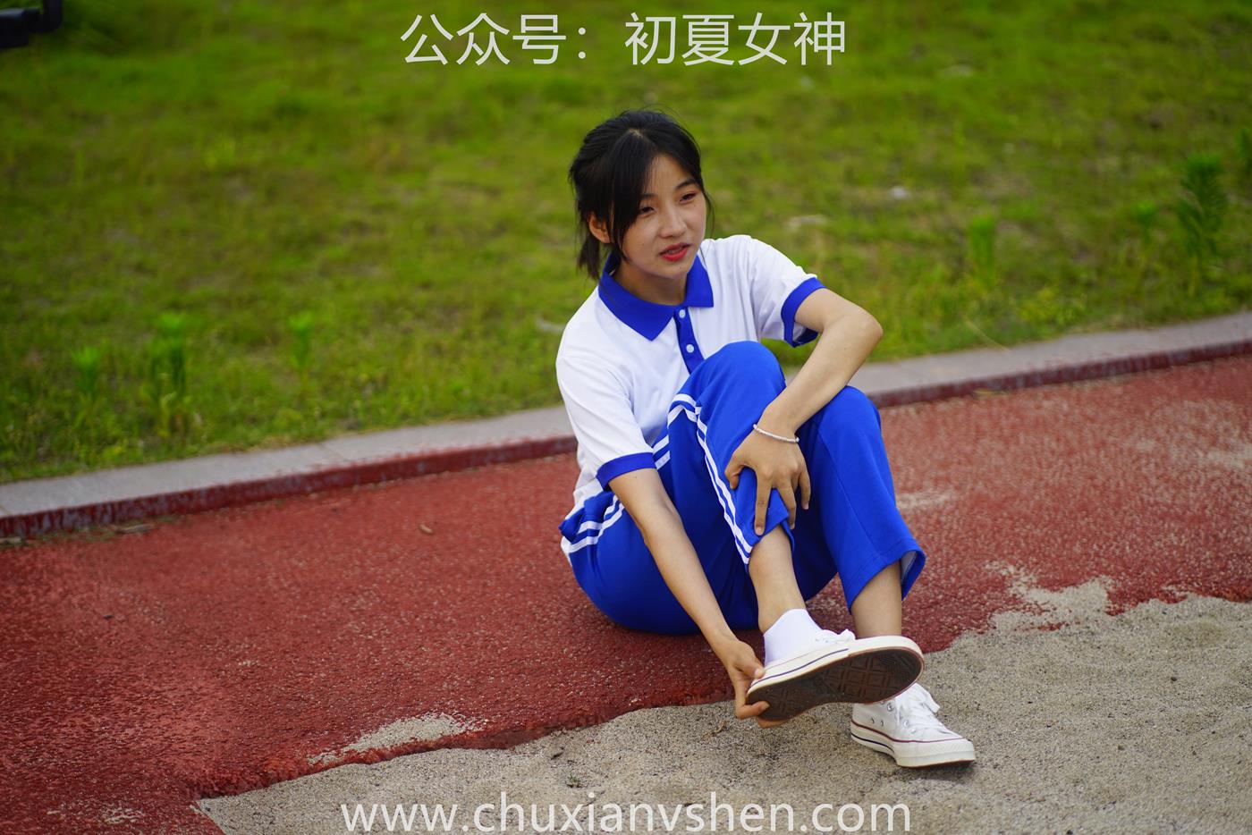 图片[26]-初夏女神 NO.037 点点 跳远运动[171P] – 速更版-美库