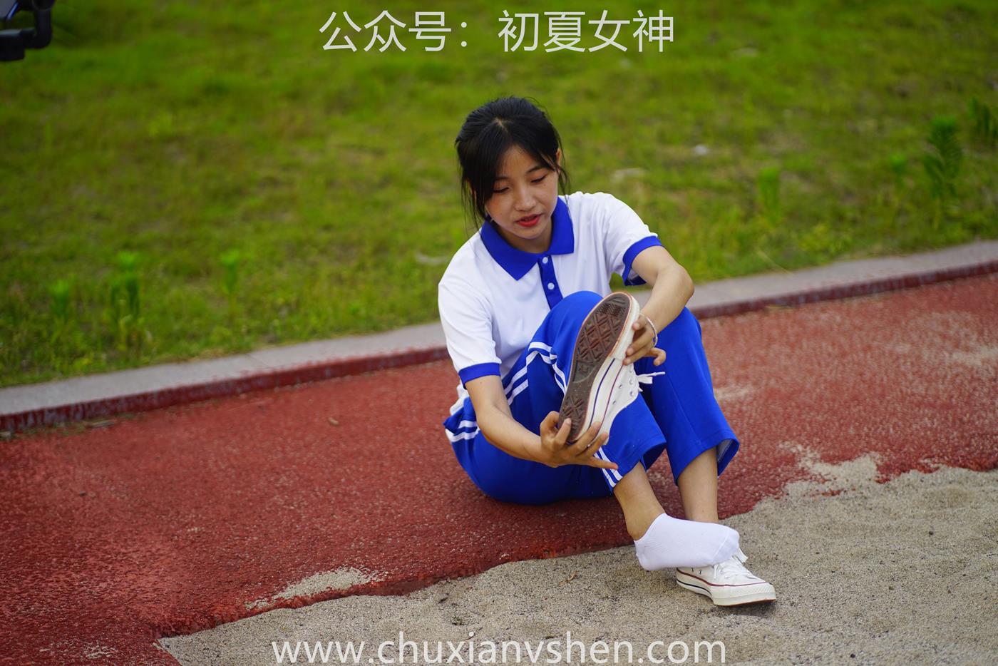 图片[27]-初夏女神 NO.037 点点 跳远运动[171P] – 速更版-美库