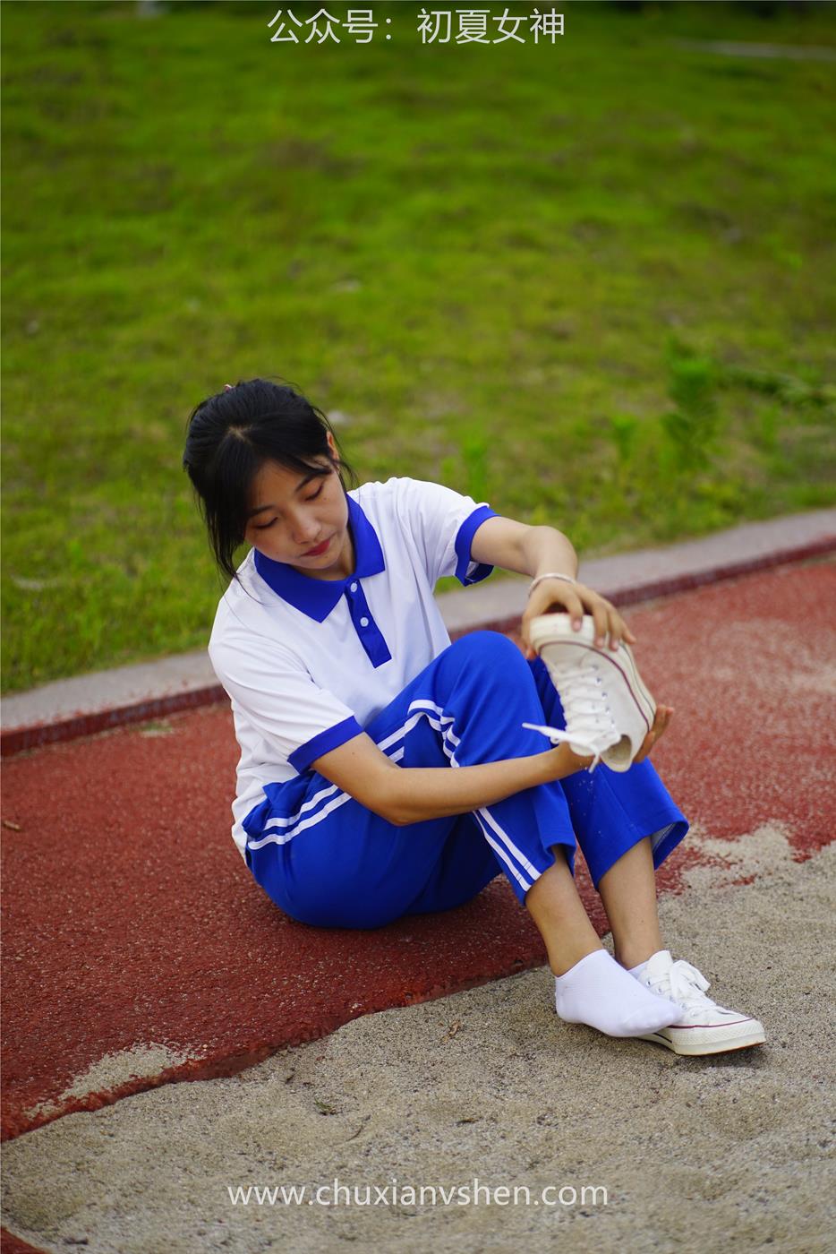 图片[29]-初夏女神 NO.037 点点 跳远运动[171P] – 速更版-美库