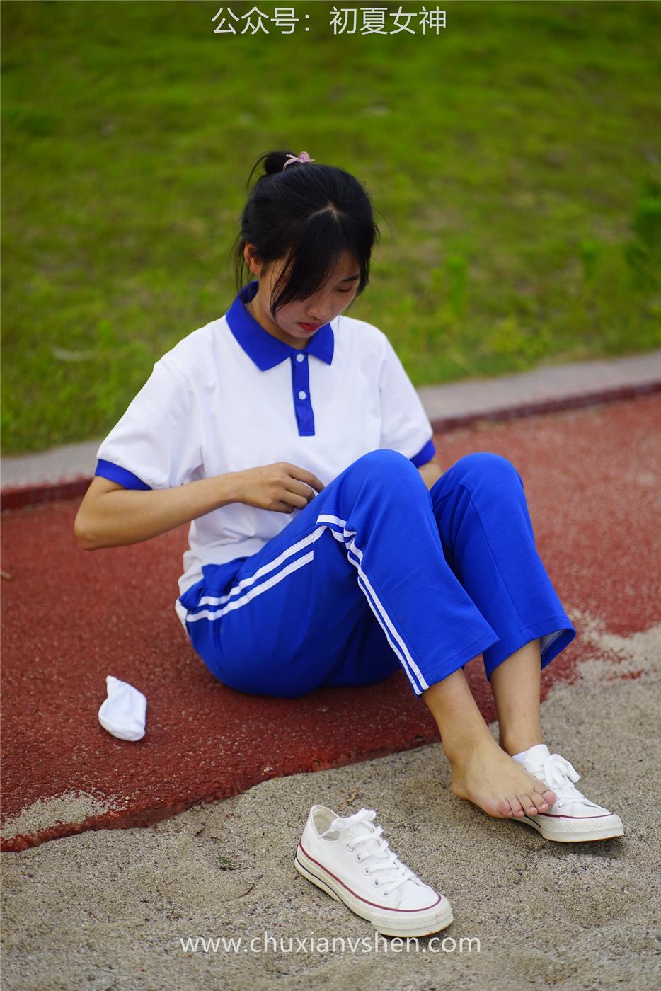 图片[36]-初夏女神 NO.037 点点 跳远运动[171P] – 速更版-美库