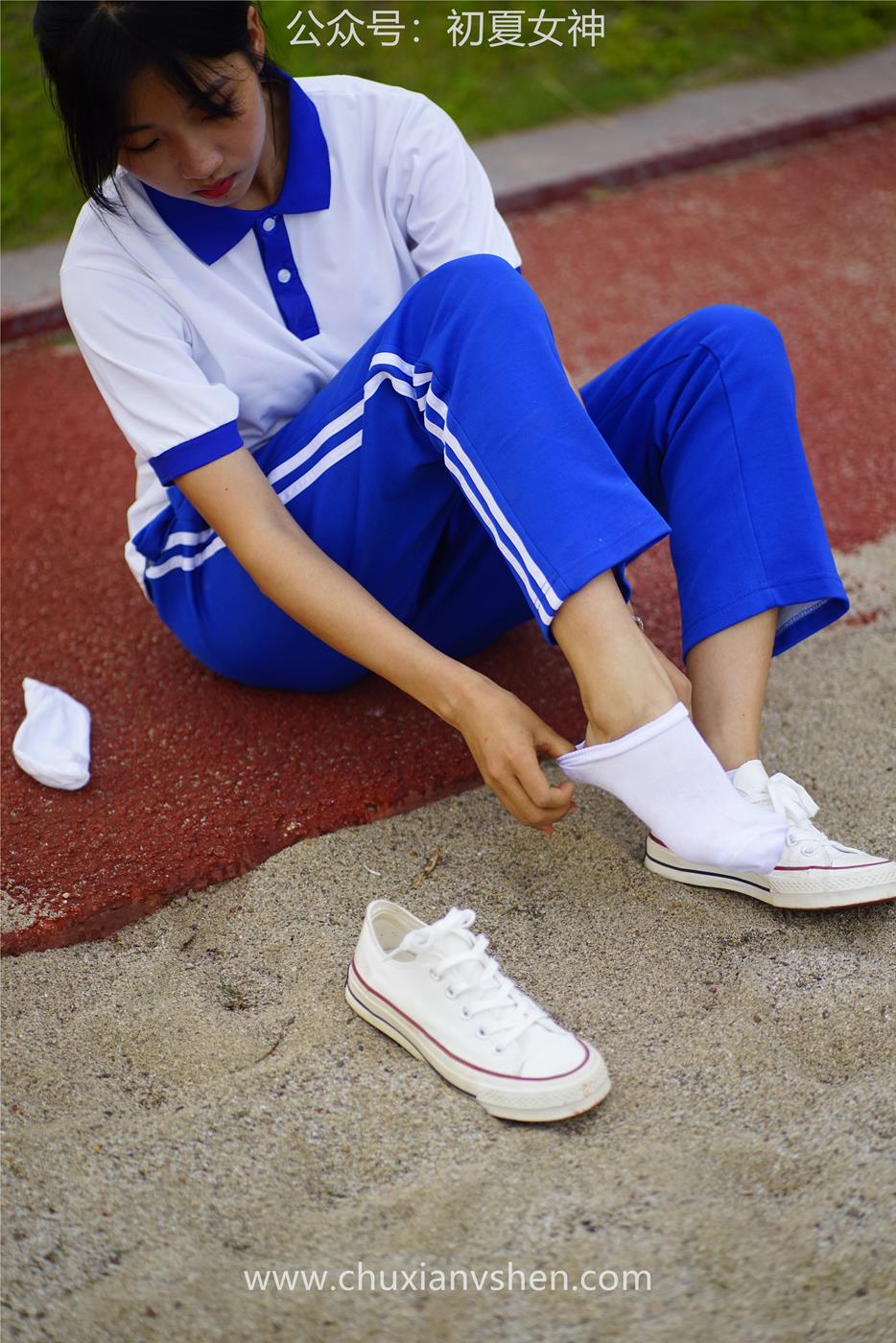 图片[40]-初夏女神 NO.037 点点 跳远运动[171P] – 速更版-美库