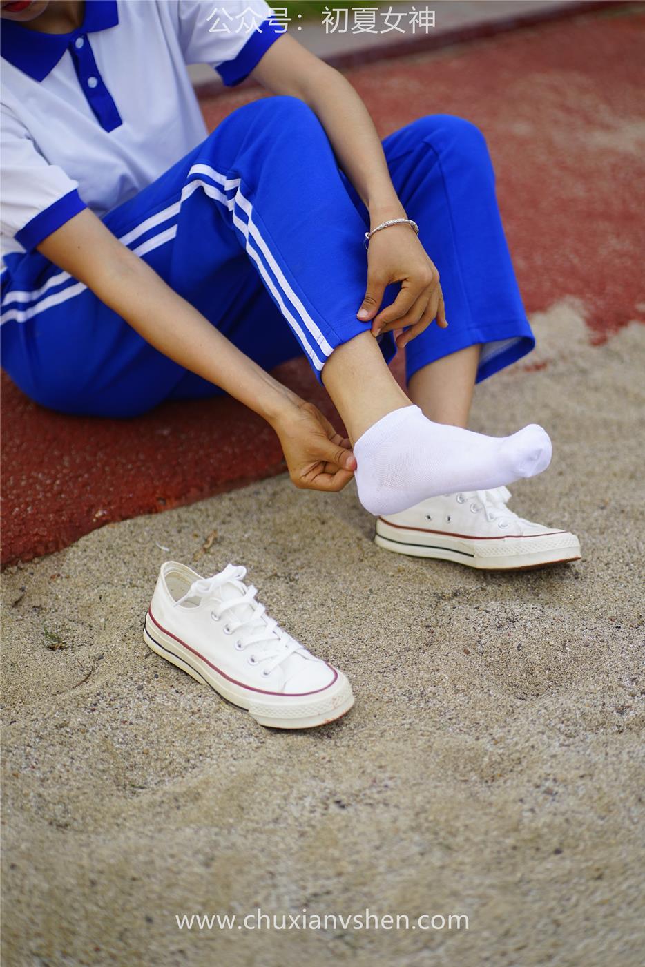 图片[41]-初夏女神 NO.037 点点 跳远运动[171P] – 速更版-美库